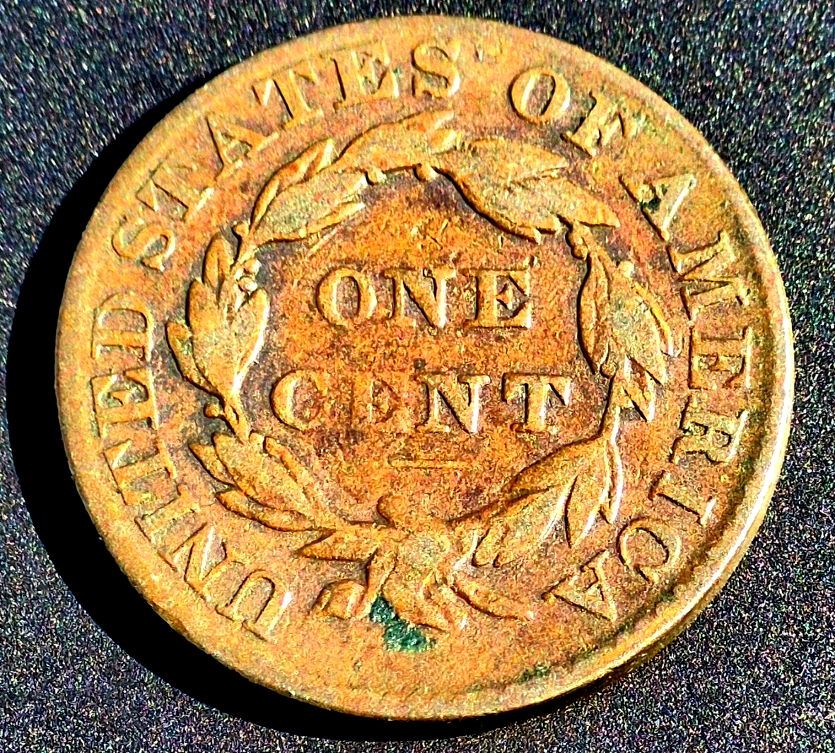 1831 Coronet Matron Head Large Cent Fine+ Features 1C N10 R3 Large Letters