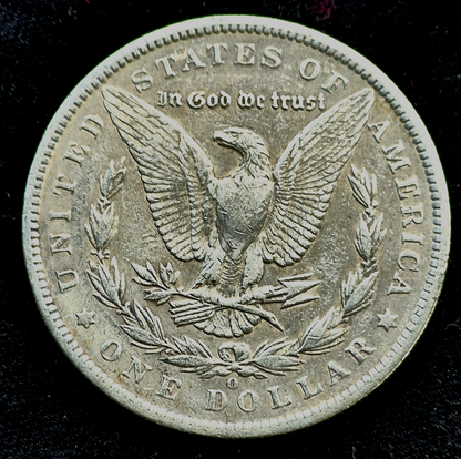 1886-O Morgan Silver Dollar Strong AU Features Harder Date 90% Silver $1