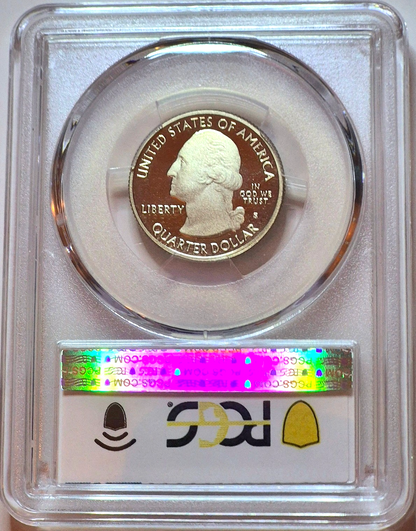 2011-S ATB National Parks Quarter Chickasaw NP PCGS Highly Graded PR69DCAM 25C