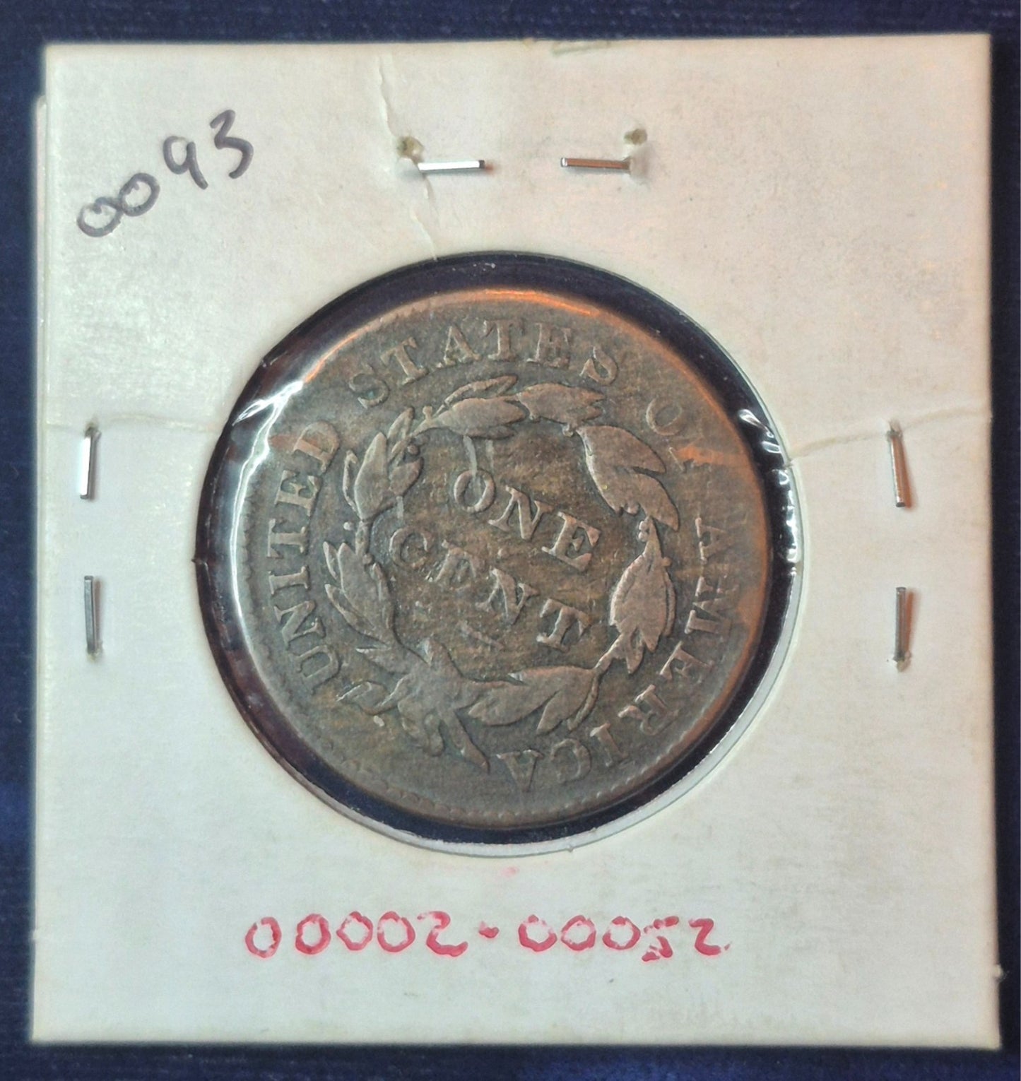 1833 Large Cent, Coronet Head, Scarce, Early Date Copper, N6, Rotated Die Error