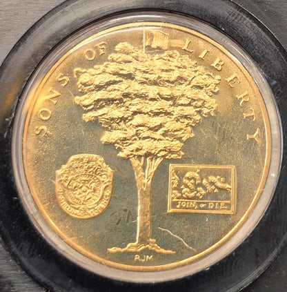 1972 Bicentennial 1776-1976 Washington Son of Liberty Medal 250th anniversary 26