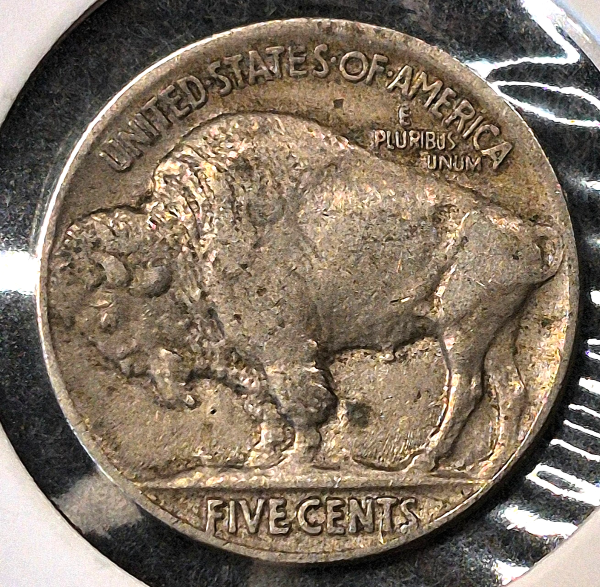 1920 P Buffalo Nickel 5c Choice XF-AU Features Early Date US Coin