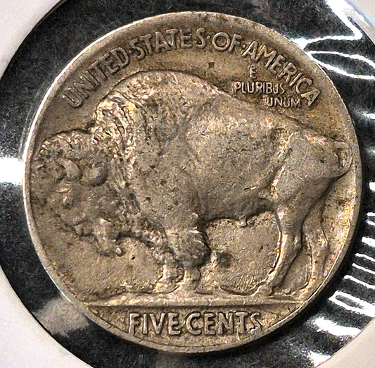 1920 P Buffalo Nickel 5c Choice XF-AU Features Early Date US Coin