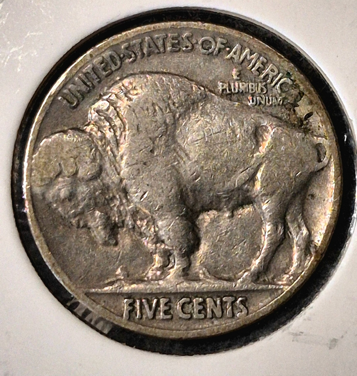 Lot of 3 Nickel Coins 1893 Liberty (AG) 1935 Buffalo (F) & 1944D (VG) 35% Silver