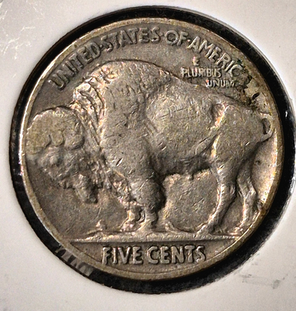 Lot of 3 Nickel Coins 1893 Liberty (AG) 1935 Buffalo (F) & 1944D (VG) 35% Silver