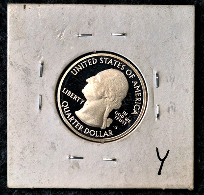 2011 S SILVER PROOF VICKSBURG NATIONAL PARK QUARTER 90% SILVER COIN SHOWN