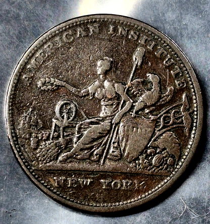 1833 "Robinson's, Jones & Co." Copper Hard Times Token XF+ (HT153/W-MA-020-15a)