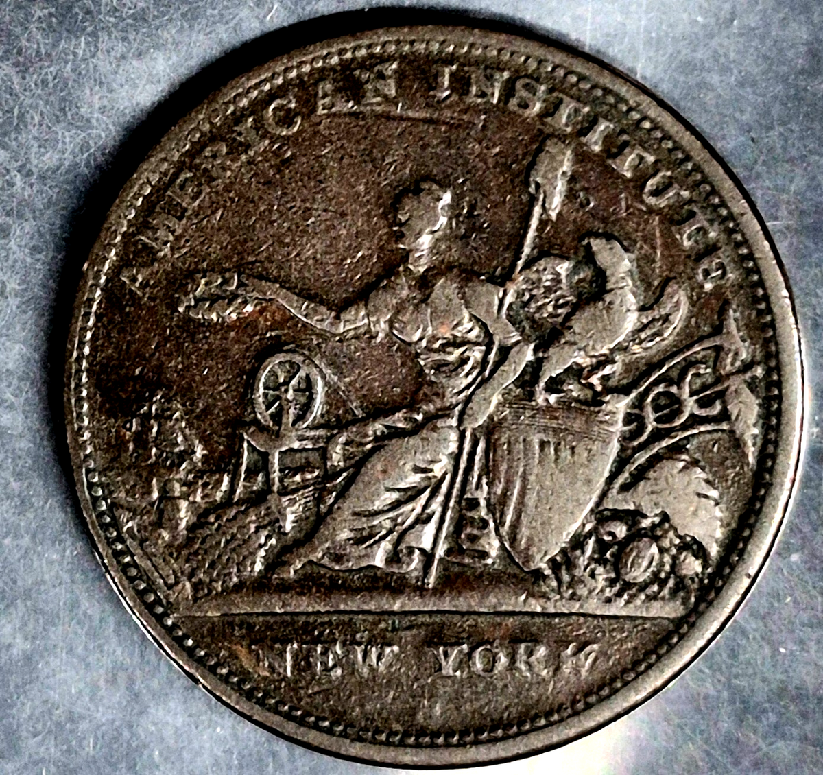 1833 "Robinson's, Jones & Co." Copper Hard Times Token XF+ (HT153/W-MA-020-15a)
