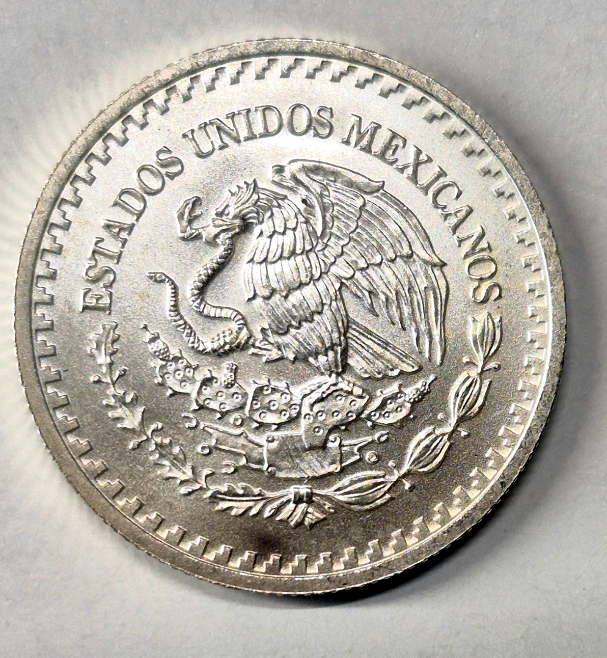 1/10 oz 2013 .999 Silver Mexican Libertad Coin 1 of 13,500 Minted Plata Pura