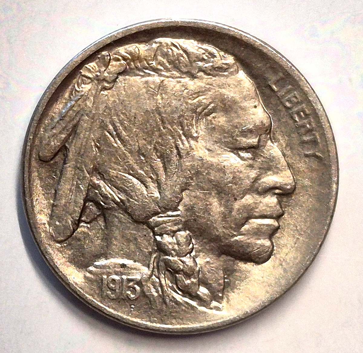1913 BUFFALO NICKEL TYPE 1, AU+ TO MS FEATURES, EYE APPEAL, 1st YEAR /1st DESIGN