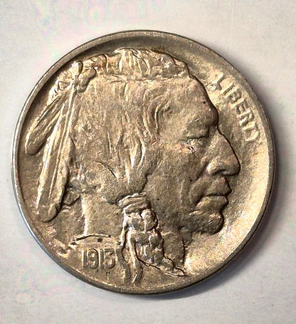 1913 BUFFALO NICKEL TYPE 1, AU+ TO MS FEATURES, EYE APPEAL, 1st YEAR /1st DESIGN