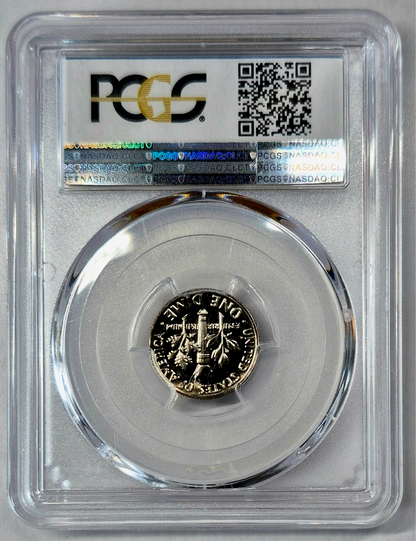 1966 SMS ROOSEVELT DIME **PCGS CERTIFIED SP 66**