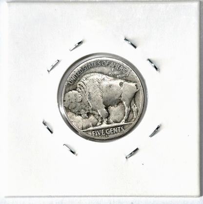 1928-S  Buffalo Nickel Sharp VF-XF Features Partial Horn Earlier Date 5C