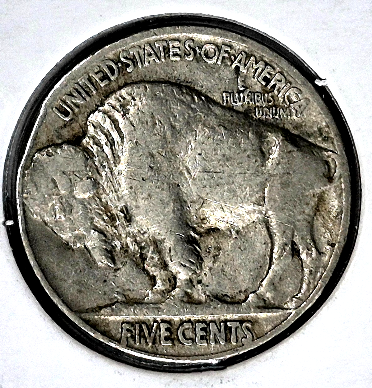 1930-P Buffalo Nickel Sharp VF-XF Features Partial Horn Earlier Date 5C