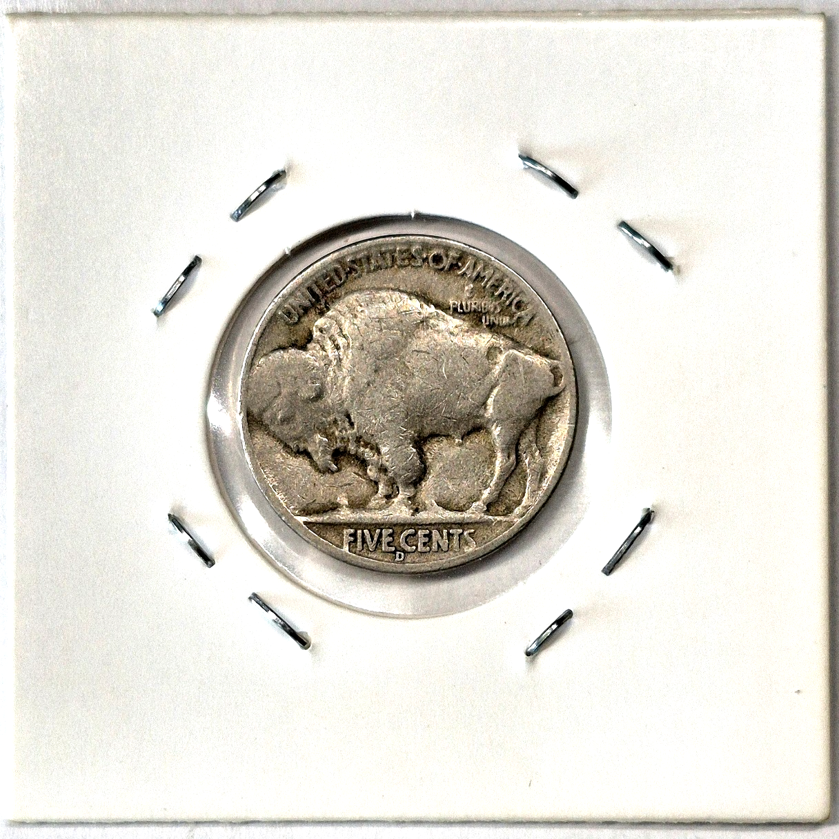 1936-D Buffalo Nickel Sharp VF-XF Features Partial Horn Earlier Date 5C