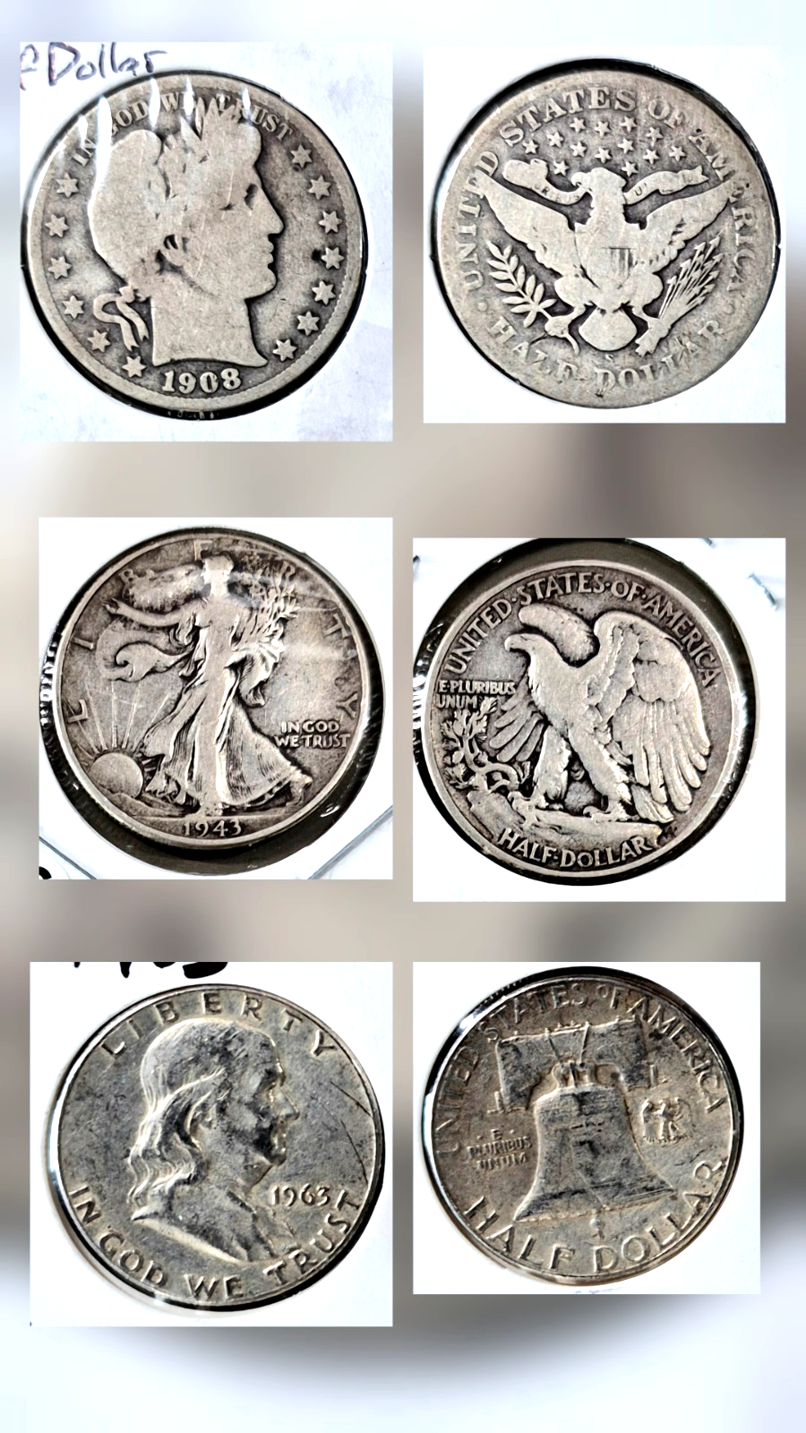 Lot of US Silver Coins & Currency, Examples of 150 Yrs of Avg Guy Pocket Silver