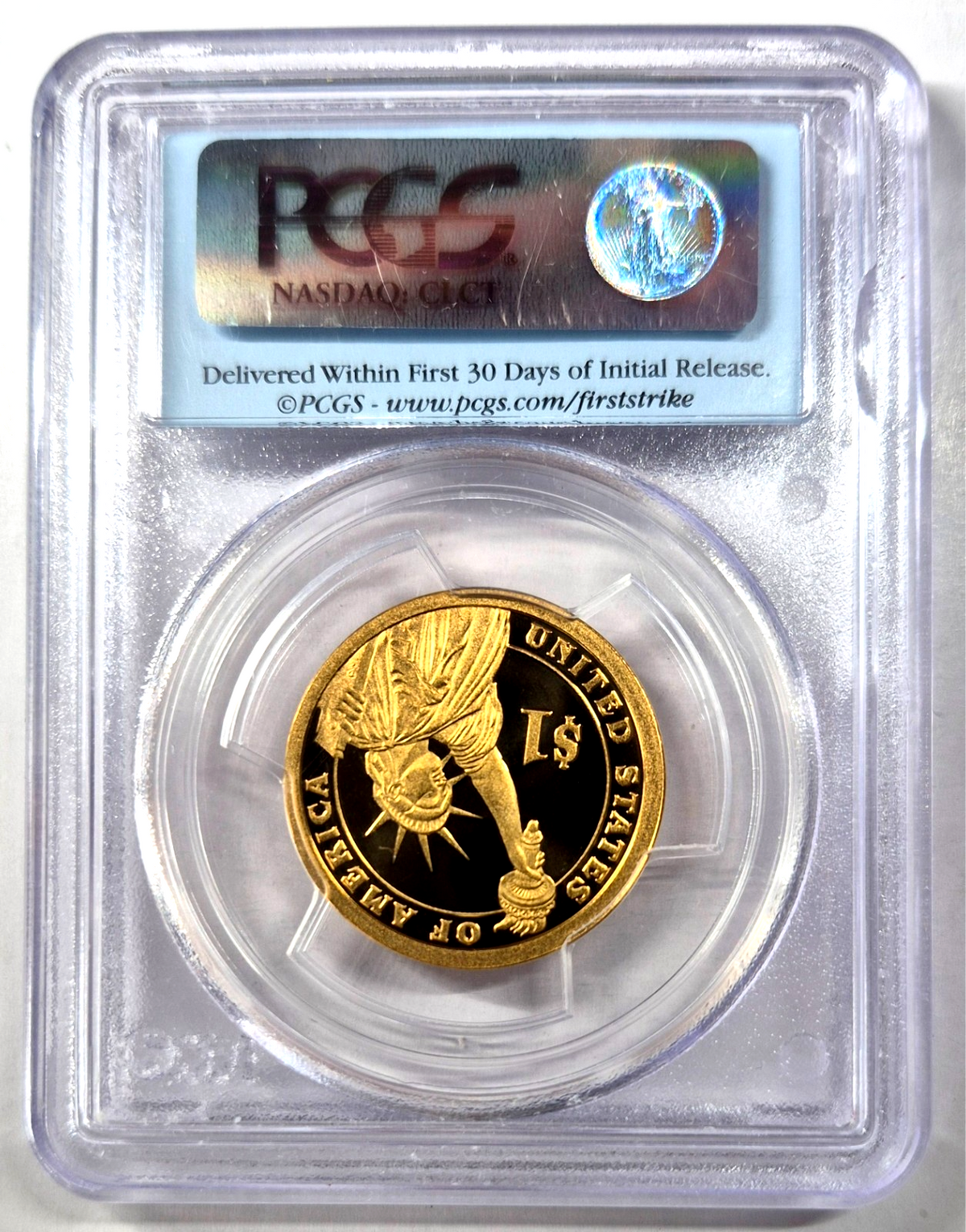 2011-S Rutherford B. Hayes PCGS PR70 Certified First Strike Presidential Dollar