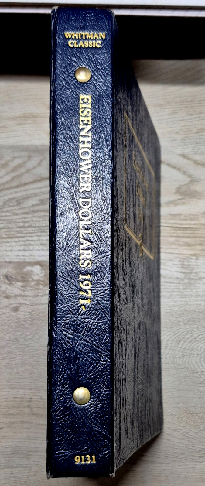 1971-1978 Complete (32) AU+ Coins, Whitman Classic Eisenhower Dollar Book Toners