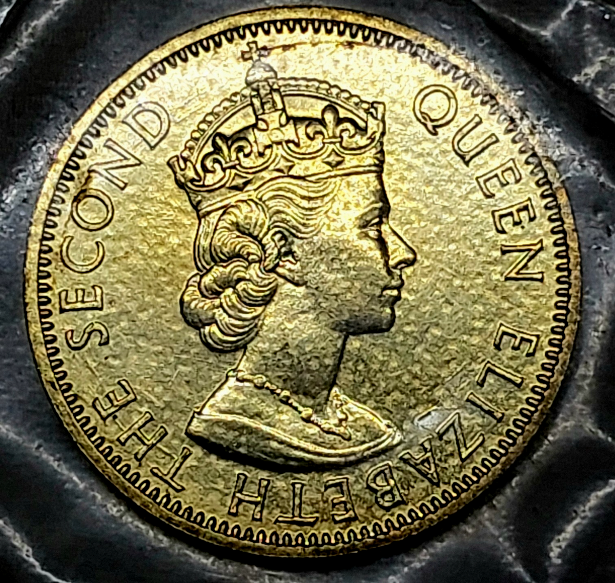 1969 Jamaica One & Half Penny Blazing Gem BU Unc OGP Low Mintage 30,000 KM41, 42