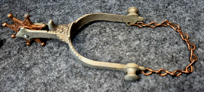 (4) Hubley Vintage 1940-1950 Child Toy Cowboy Western Rodeo Spurs No Spur Straps