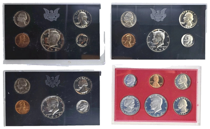 US Proof Sets Lot ~ COA BOX Random Selection Buy More & Save Pieces of History