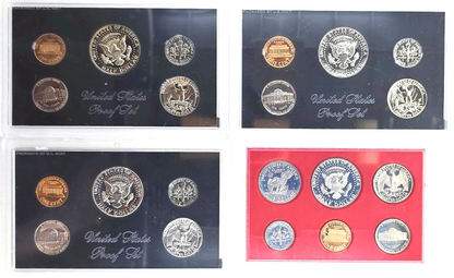 US Proof Sets Lot ~ COA BOX Random Selection Buy More & Save Pieces of History